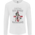 St George Warriors Mens Long Sleeve T-Shirt White