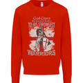 St George Warriors Mens Sweatshirt Jumper Bright Red