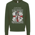 St George Warriors Mens Sweatshirt Jumper Forest Green