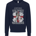 St George Warriors Mens Sweatshirt Jumper Navy Blue
