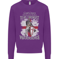 St George Warriors Mens Sweatshirt Jumper Purple