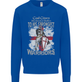 St George Warriors Mens Sweatshirt Jumper Royal Blue