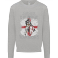 St George Warriors Mens Sweatshirt Jumper Sports Grey