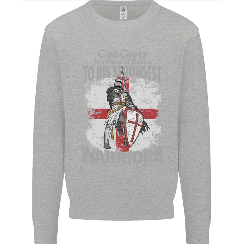 St George Warriors Mens Sweatshirt Jumper Sports Grey