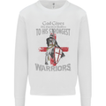 St George Warriors Mens Sweatshirt Jumper White