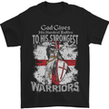St George Warriors Mens T-Shirt Cotton Gildan Black
