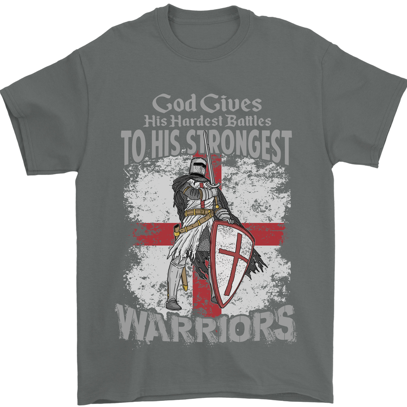 St George Warriors Mens T-Shirt Cotton Gildan Charcoal
