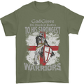 St George Warriors Mens T-Shirt Cotton Gildan Military Green