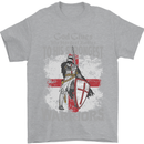St George Warriors Mens T-Shirt Cotton Gildan Sports Grey