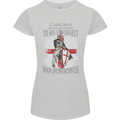 St George Warriors Womens Petite Cut T-Shirt Sports Grey