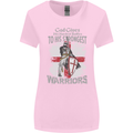 St George Warriors Womens Wider Cut T-Shirt Light Pink