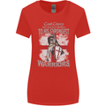St George Warriors Womens Wider Cut T-Shirt Red