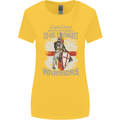 St George Warriors Womens Wider Cut T-Shirt Yellow