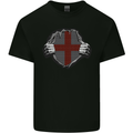 St Georges Day England Flag Fancy Dress Kids T-Shirt Childrens Black