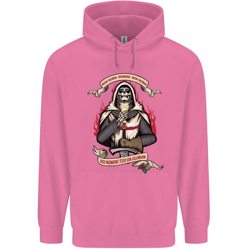 St Georges Day England Flag Knights Templar Childrens Kids Hoodie Azalea