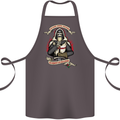 St Georges Day England Flag Knights Templar Cotton Apron 100% Organic Dark Grey