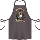 St Georges Day England Flag Knights Templar Cotton Apron 100% Organic Dark Grey