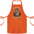 St Georges Day England Flag Knights Templar Cotton Apron 100% Organic Orange