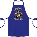 St Georges Day England Flag Knights Templar Cotton Apron 100% Organic Royal Blue