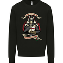St Georges Day England Flag Knights Templar Kids Sweatshirt Jumper Black