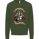 St Georges Day England Flag Knights Templar Kids Sweatshirt Jumper Forest Green