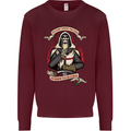 St Georges Day England Flag Knights Templar Kids Sweatshirt Jumper Maroon