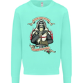 St Georges Day England Flag Knights Templar Kids Sweatshirt Jumper Peppermint