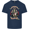 St Georges Day England Flag Knights Templar Kids T-Shirt Childrens Navy Blue