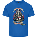 St Georges Day England Flag Knights Templar Kids T-Shirt Childrens Royal Blue