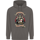 St Georges Day England Flag Knights Templar Mens 80% Cotton Hoodie Charcoal