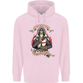 St Georges Day England Flag Knights Templar Mens 80% Cotton Hoodie Light Pink