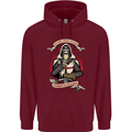 St Georges Day England Flag Knights Templar Mens 80% Cotton Hoodie Maroon