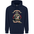 St Georges Day England Flag Knights Templar Mens 80% Cotton Hoodie Navy Blue