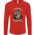 St Georges Day England Flag Knights Templar Mens Long Sleeve T-Shirt Red