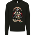 St Georges Day England Flag Knights Templar Mens Sweatshirt Jumper Black