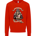 St Georges Day England Flag Knights Templar Mens Sweatshirt Jumper Bright Red