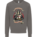 St Georges Day England Flag Knights Templar Mens Sweatshirt Jumper Charcoal