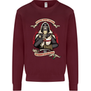 St Georges Day England Flag Knights Templar Mens Sweatshirt Jumper Maroon