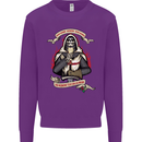 St Georges Day England Flag Knights Templar Mens Sweatshirt Jumper Purple