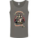 St Georges Day England Flag Knights Templar Mens Vest Tank Top Charcoal