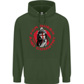 St Georges Day For Queen & Country England Childrens Kids Hoodie Forest Green
