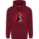 St Georges Day For Queen & Country England Childrens Kids Hoodie Maroon