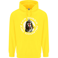 St Georges Day For Queen & Country England Childrens Kids Hoodie Yellow