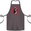 St Georges Day For Queen & Country England Cotton Apron 100% Organic Dark Grey