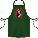 St Georges Day For Queen & Country England Cotton Apron 100% Organic Forest Green