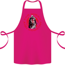 St Georges Day For Queen & Country England Cotton Apron 100% Organic Pink