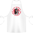 St Georges Day For Queen & Country England Cotton Apron 100% Organic White