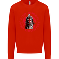St Georges Day For Queen & Country England Kids Sweatshirt Jumper Bright Red