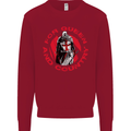St Georges Day For Queen & Country England Kids Sweatshirt Jumper Red