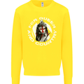 St Georges Day For Queen & Country England Kids Sweatshirt Jumper Yellow